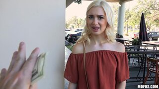Public Pickups - Blonde Braceface Fucks Outdoors - 03/03/2018