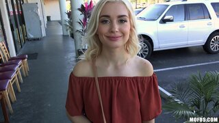 Public Pickups - Blonde Braceface Fucks Outdoors - 03/03/2018