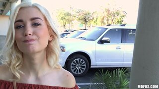 Public Pickups - Blonde Braceface Fucks Outdoors - 03/03/2018