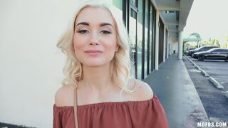 Public Pickups - Blonde Braceface Fucks Outdoors - 03/03/2018