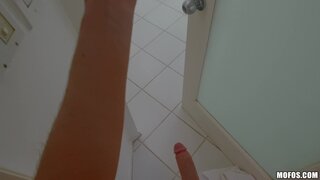 Pervs On Patrol - Stepsister Shower Peepshow - 04/23/2019