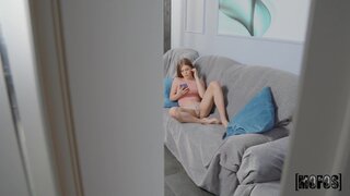 Pervs On Patrol - Petite Angel Gets Caught By Roomate - 09/29/2020