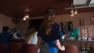 Let's Post It - Waitress Breaks for BF's Big Sub - 04/22/2025