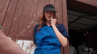 Let's Post It - Waitress Breaks for BF's Big Sub - 04/22/2025