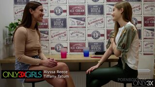 Only3x Network - Alyssa Reece,Tiffany Tatum, in Alyssa Reece fingered to orgasm by Tiffany Tatum 20 minute premium edit by Girls - 05/10/2023