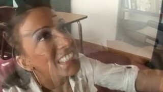 Big Tits at School - Bribing For A Ride - 03/04/2008