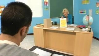 Big Tits at School - Big Dick Student For Ms. Swede - 06/10/2008