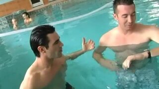 Big Tits In Sports - Fun Volleying Balls in the Pool - 04/17/2009