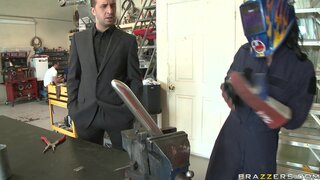 Big Tits In Uniform - Weld Your Dick in My Pussy Repeatedly - 12/02/2009