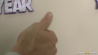 Big Tits at Work - Starting The New Year With A Bang - 12/31/2009