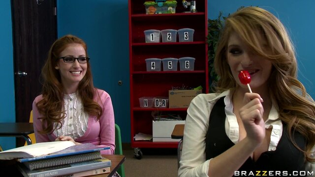 Big Tits at School - Red Head RIDE! - 01/19/2010