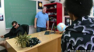 Big Tits at School - Porno Side Job - 10/05/2010