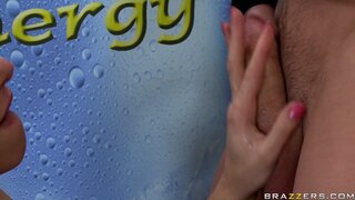 Big Tits at Work - Fucking the Vending Machine Dude - 05/12/2011