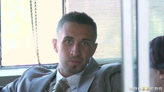 Big Tits at Work - BLOWJob Interview - 12/08/2011