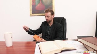 Big Tits at School - Ivy League Tease - 04/10/2012