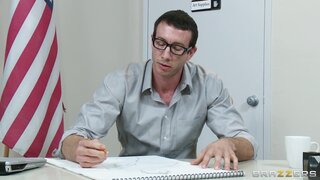 Big Tits at School - The Nude Model - 11/20/2012