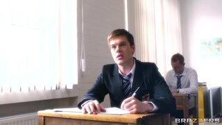 Big Tits at School - Giving Teacher the D - 06/04/2013