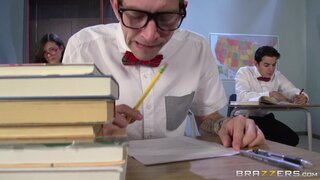 Big Tits at School - Exchange of Favors - 04/27/2015