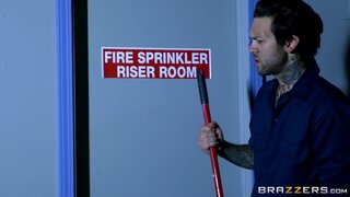 Big Tits at School - The Janitor's Closet - 10/21/2015