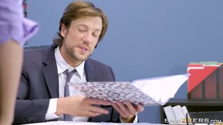 Big Tits at Work - Hungry For A Job - 09/10/2016